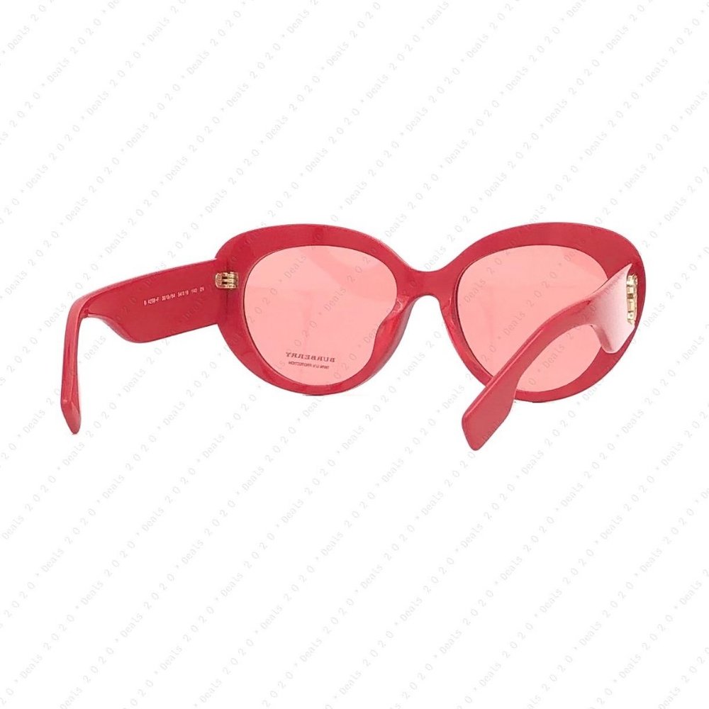 New Burberry Rose BE4298F 391984 54mm Red Sunglasses - Picture 6 of 11